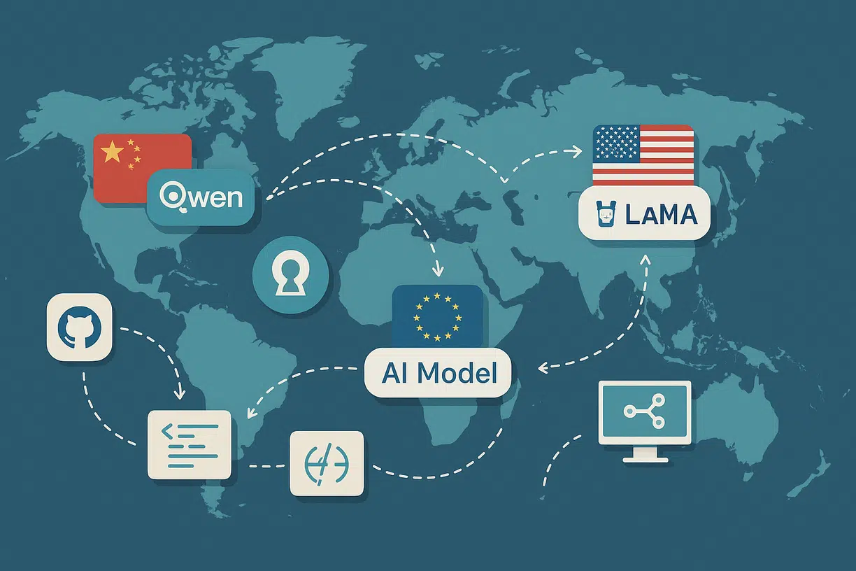 Geopolitics of Open Source AI