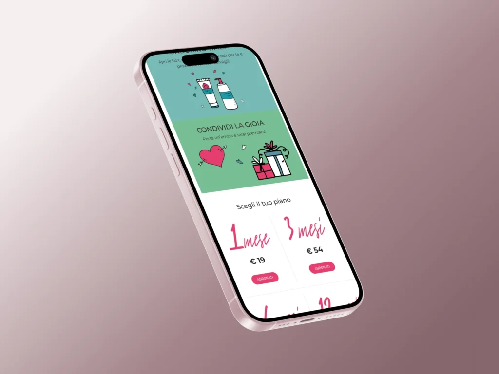 MyBeautyBox, copertina del progetto